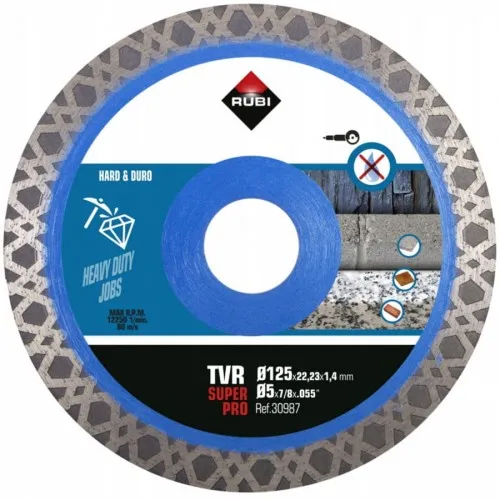 Tarcza Turbo Viper - Tvr Superpro 125mm RUBI