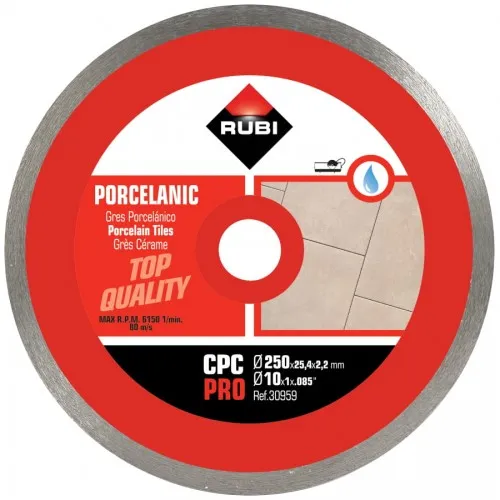 Tarcza Diamentowa Do Gresu Porcelanowego Cpc 250 PRO RUBI