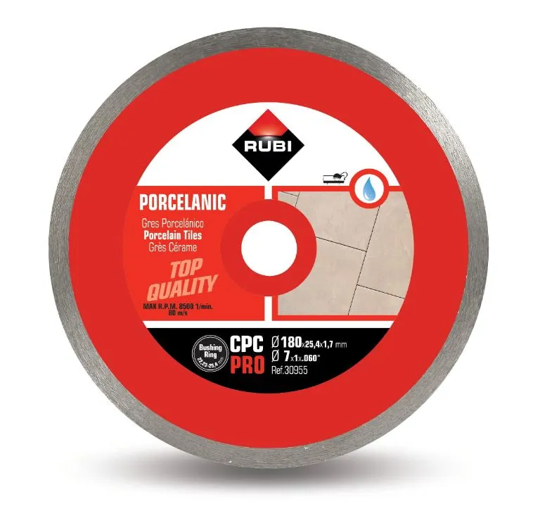 Tarcza Diamentowa Do Gresu Porcelanowego Cpc 180 PRO RUBI