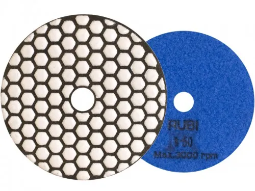 Tarcza Diamentowa Do Polerowania Na Sucho FI 100 mm Gr. 50 RUBI