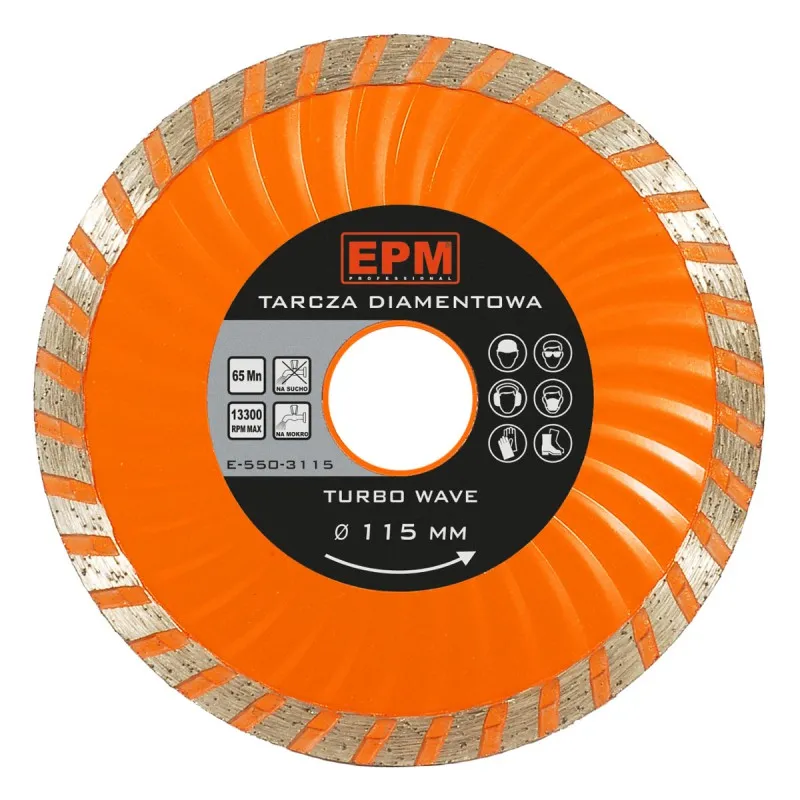 Tarcza Diamentowa Turbo Wave 230mm EPM