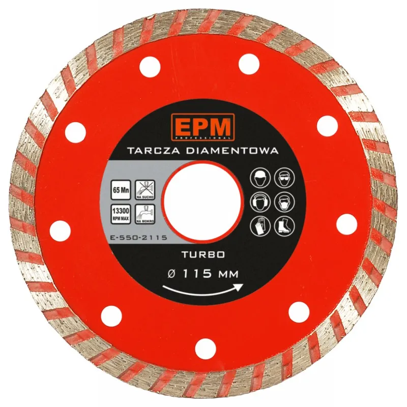 Tarcza Diamentowa Turbo 230mm EPM