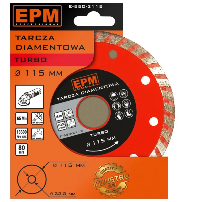 Tarcza Diamentowa Turbo 300mm EPM
