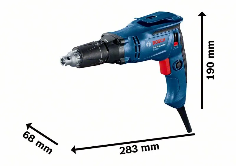 Wkrętarka Do Płyt Gipsowych Gtb 650 650W BOSCH
