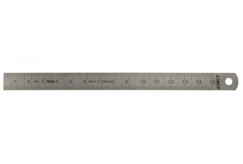 Przymiar Kreskowy Stalowy 100mm LIMIT