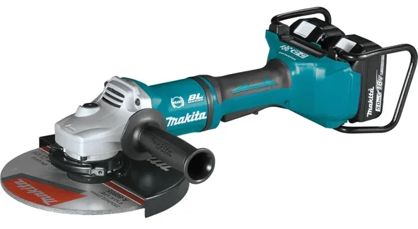 Szlifierka Kątowa Akumulatorowa 230mm 2*18V 2*5.0AH MAKITA