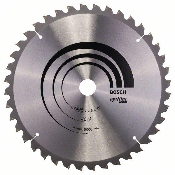 Piła Tarczowa-T Optiline Wood 305*2,5*30/Z40 BOSCH