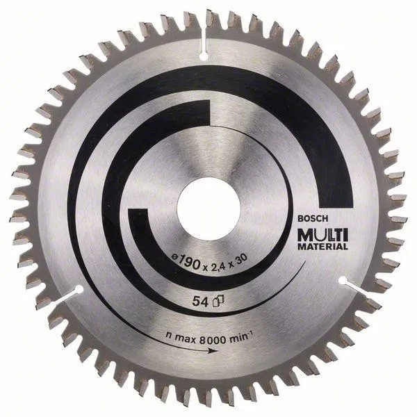 Piła Tarczowa-H Multi 190*2,4*30Z*54 BOSCH