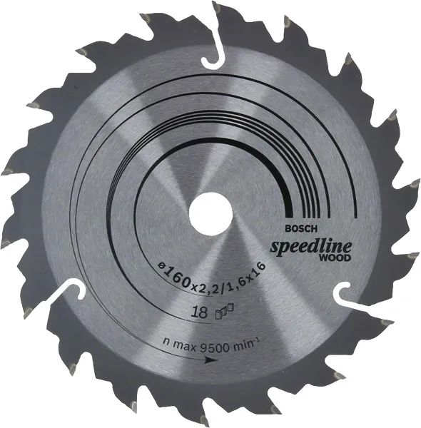 Piła Tarczowa H Speedline 160*2,4*16Z*18 BOSCH
