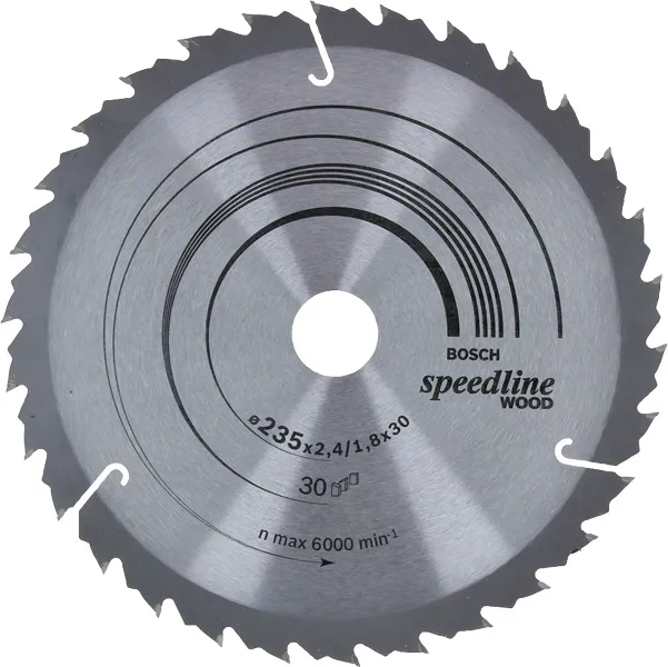 Piła Tarczowa H Speedline 235*2.6*30/25/16Z30 BOSCH