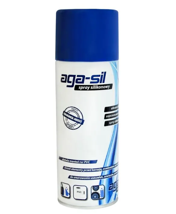 Środek Poślizgowy W Areozolu Aga-Sil 400 ml AGAM