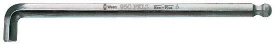 Klucz Imbusowy Hex-Plus Extra Długi Z Kulką 5mm WERA