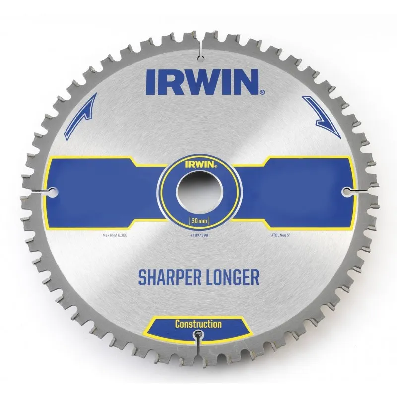 Piła Spiekowa Mpp IR Wt 250*30MM/60T M IRWIN