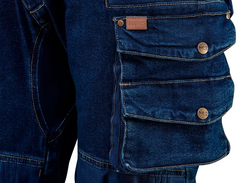 Spodnie Robocze Denim, Rozmiar XL NEO