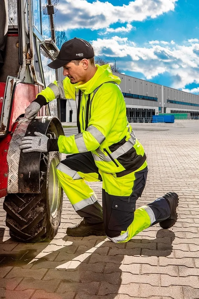 Bluza Robocza Ostrzegawcza XL NEO - Żółta