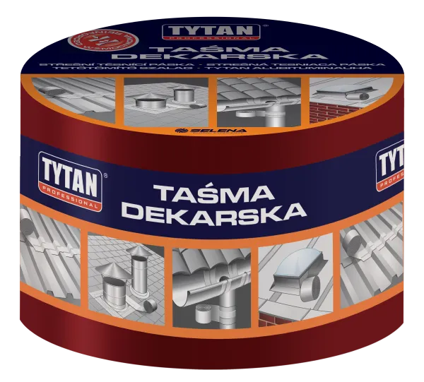Taśma Uszczelniająca Dekarska 15CM*10MB Czerwony/Ceglasty TYTAN
