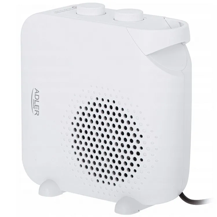 Termowentylator 2000W Ad 7725W ADLER - Biały