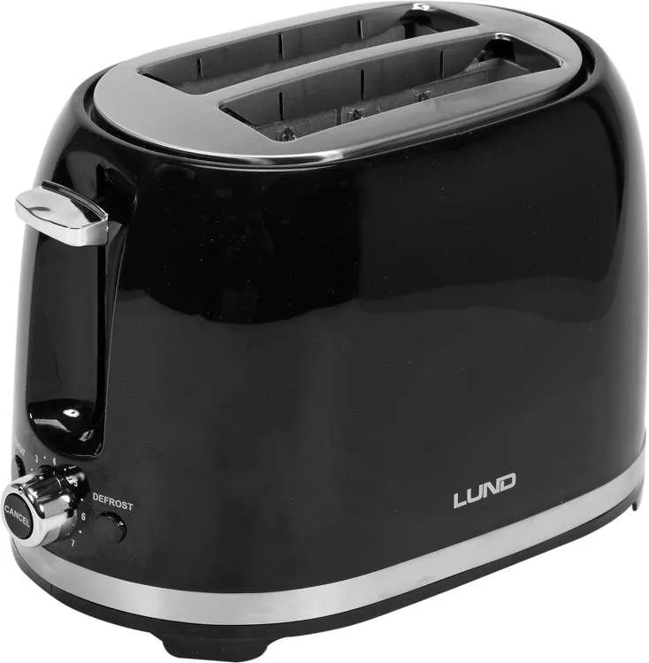 Toster 700-850W LUND - Czarny