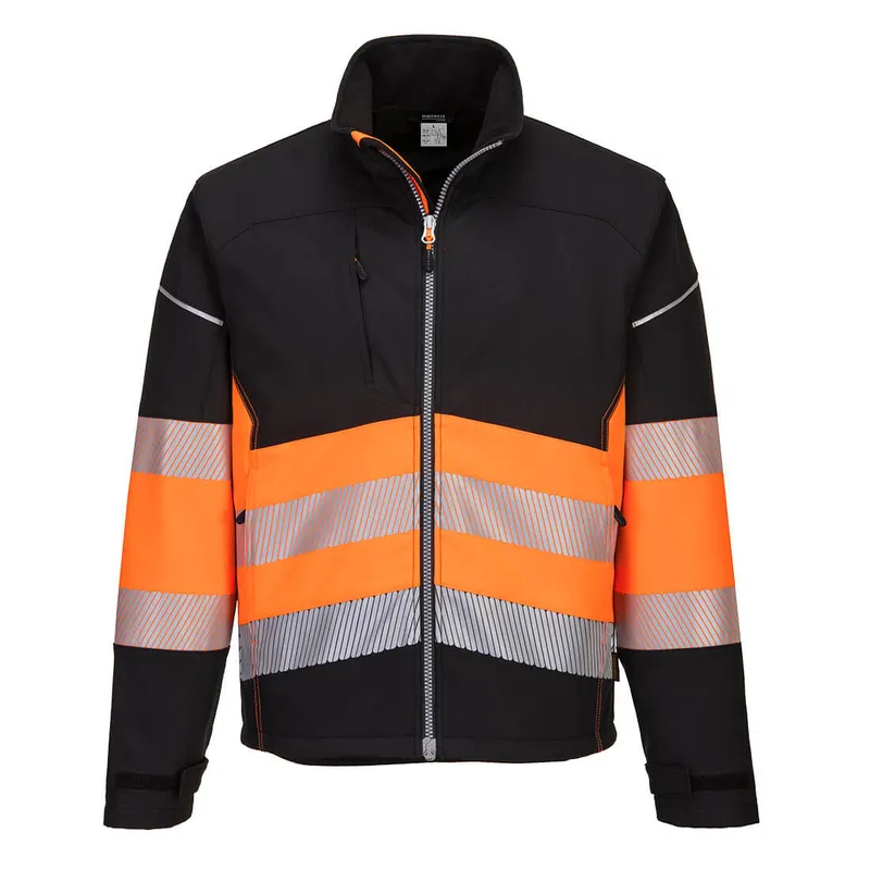 Kurtka Ostrzegawcza Softshell PW375BKO Rozmiar XL PORTWEST