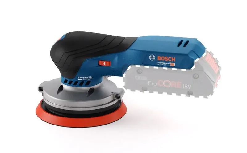Szlifierka Mimośrodowa Akumulatorowa Gex 18V-125 Solo 125mm BOSCH