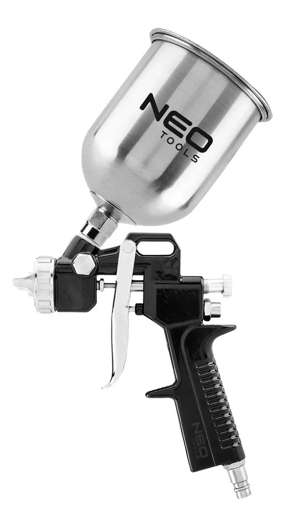 Zestaw Lakierniczy Pistolet Natryskowy Górny Zbiornik 5 szt. NEO