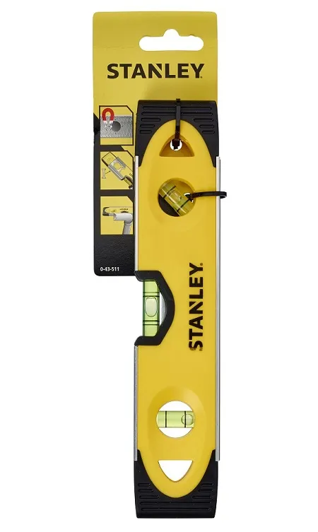 Poziomica Toprpedo Shockproof Magnesy 25cm STANLEY