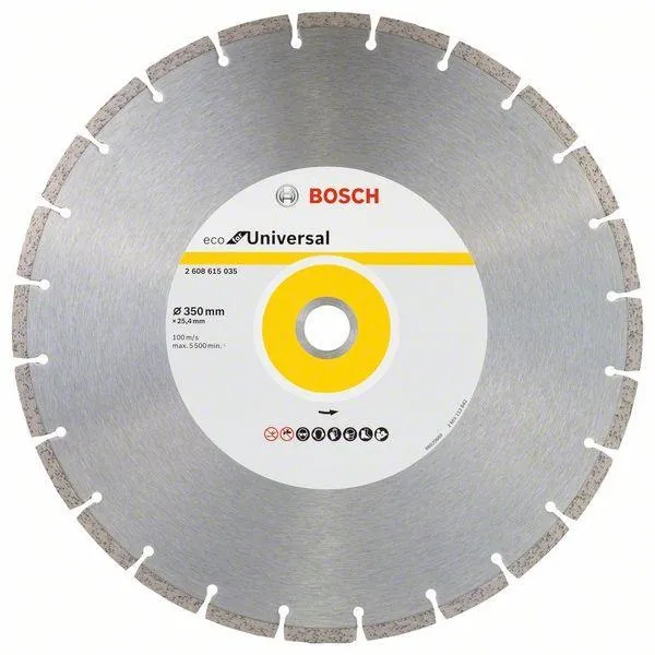 Tarcza Diamentowa Budowlana Eco Segment 350mm BOSCH