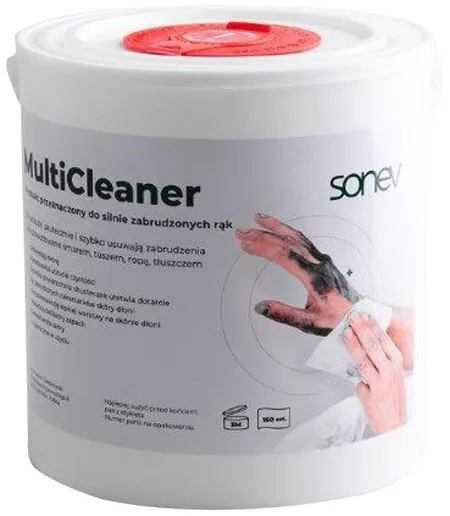 Ściereczki SONEX Multi Cleaner, Wiaderko 150 Listków