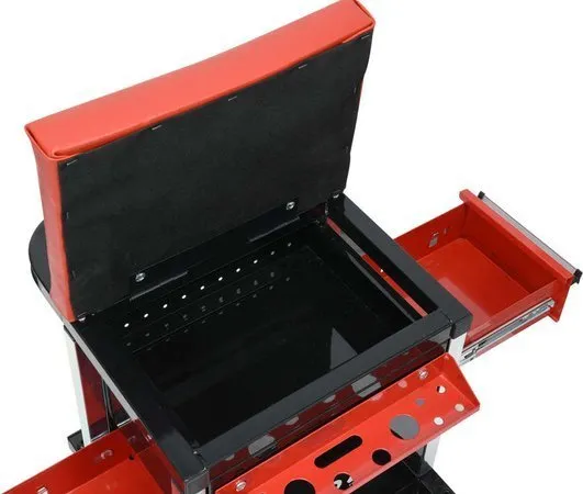 Taboret Warsztatowy Z Szufladami YATO
