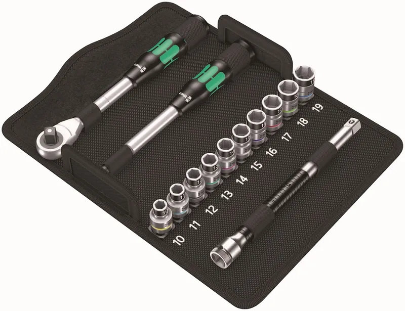 Zestaw Kluczy Nasadowych Z Grzechotką Zyklop Hybrid 1/2'' WERA