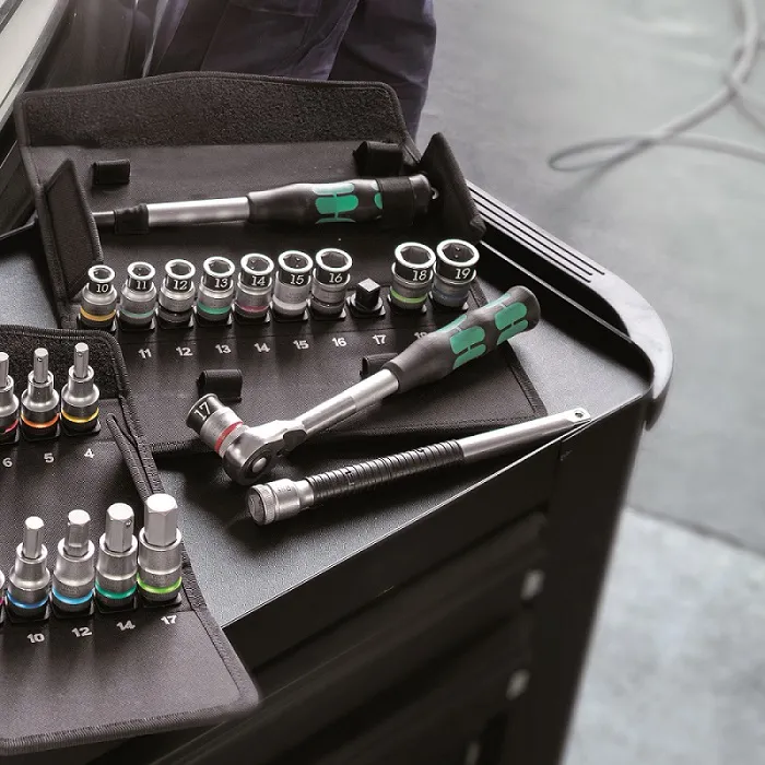 Zestaw Kluczy Nasadowych Z Grzechotką Zyklop Hybrid 1/2'' WERA
