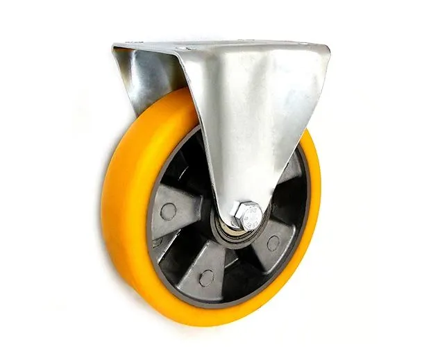 Koło Aluminium+poliuretan 180mm Obudowa Stała A53P ZABI