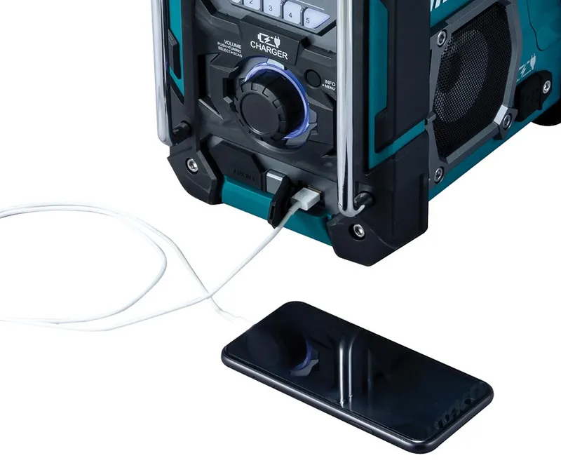 Odbiornik Radiowy Cxt/Lxt Dąb/Dąb+, Bluetooth, Z Ładowarką MAKITA