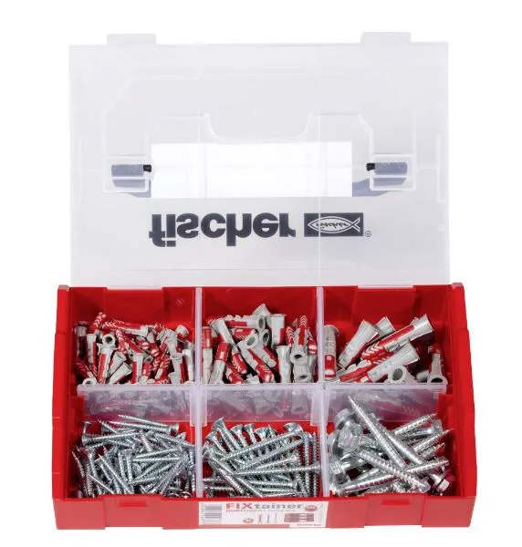 Fixtainer Kołki Duopower 210+WKRĘTY FISCHER
