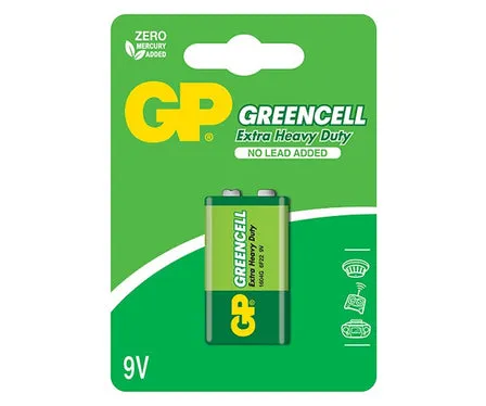 Bateria Greencell 9.0V 1604g GP BATTERY