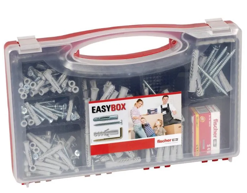Redbox Easy-Box 126 Ux+wkręty+s+haki FISCHER