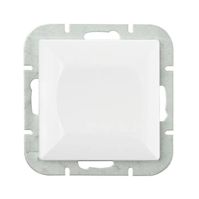 Perła Wyłącznik Instalacyjny Krzyżowy P/T 10A 250V ABEX - Biały