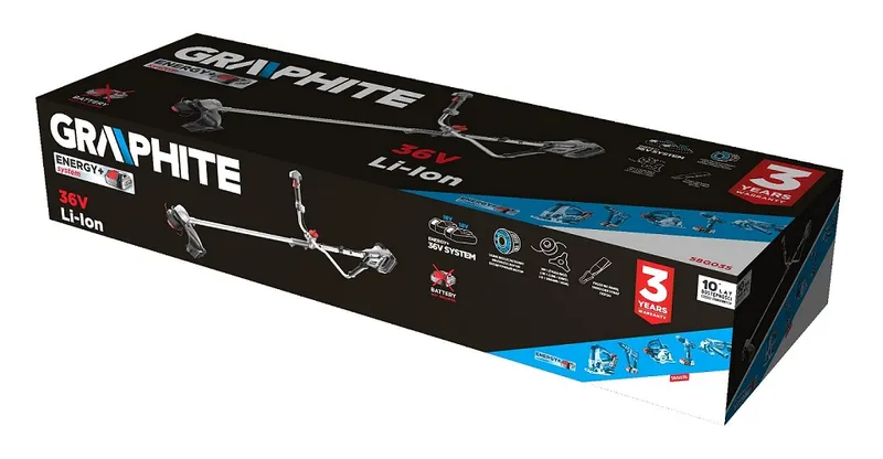 Kosa Akumulatorowa Energy+ 36V,BEZ Akumulat. GRAPHITE