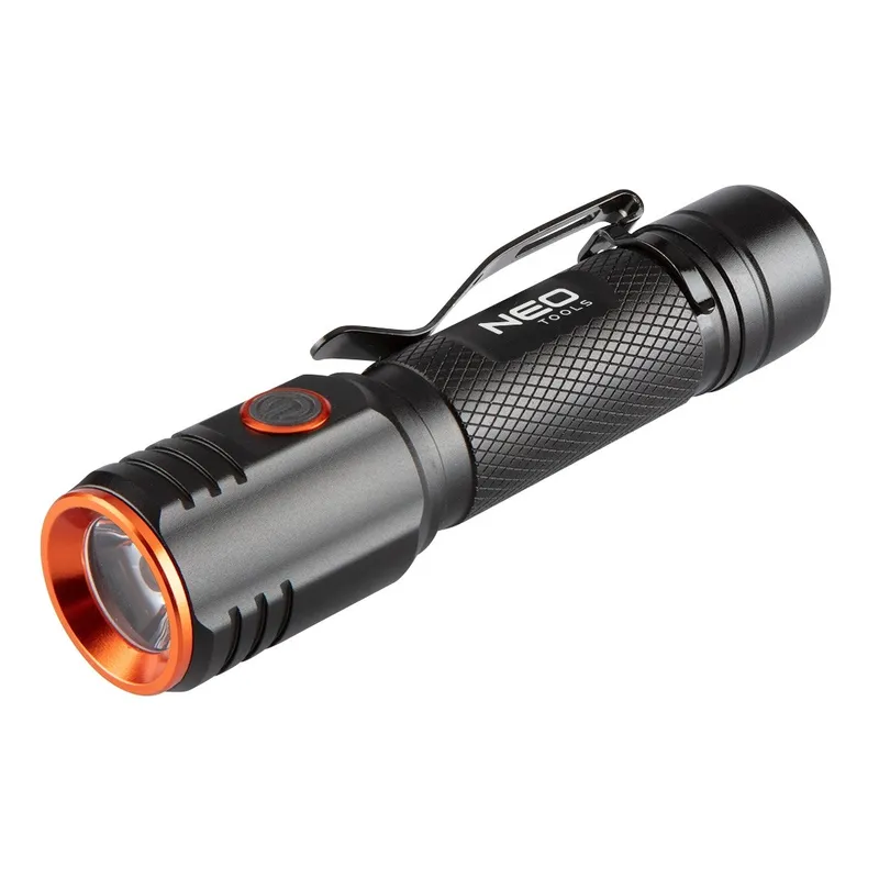 Latarka Akumulatorowa USB C 2000 Lm Chn LED NEO