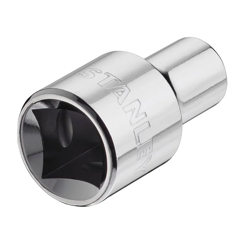 Nasadka Krótka 6-KĄTNA Chromowana 1/2 22mm STANLEY