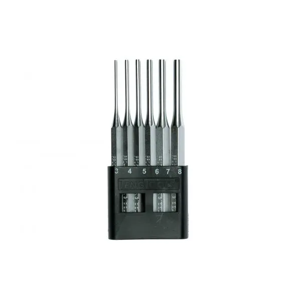 Zestaw Wybijaków Cylindrycznych 6 szt. TENG TOOLS