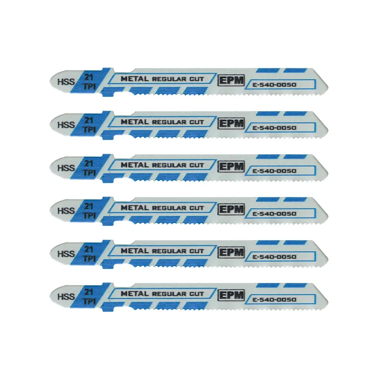 Brzeszczot Do Wyrzynarki 51mm 21TPI Metal T118A 5 Sztuk EPM