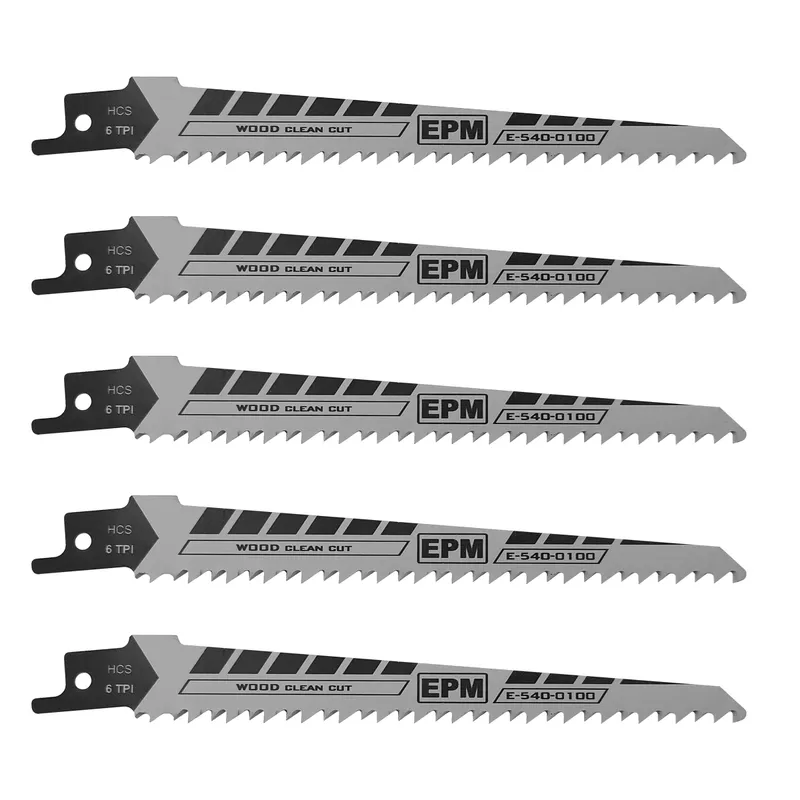 Brzeszczot Do Piły Szablastej 150mm 6TPI Drewno S644D 5 szt. EPM