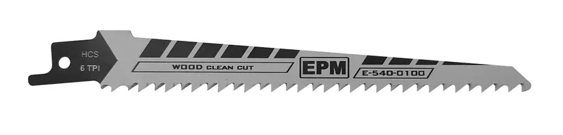 Brzeszczot Do Piły Szablastej 150mm 6TPI Drewno S644D 5 szt. EPM