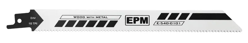 Brzeszczot Do Piły Szablastej 200mm 10TPI Drewno S1022 5 szt. EPM