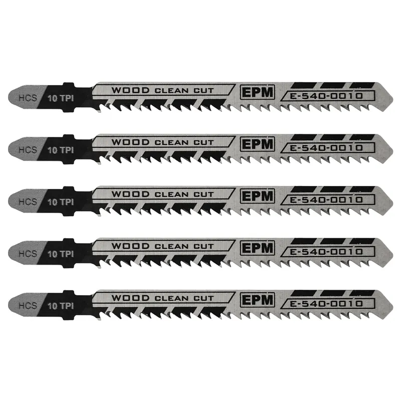 Brzeszczot Do Wyrzynarki 74mm 10TPI Drewno T101BR 5 Sztuk EPM