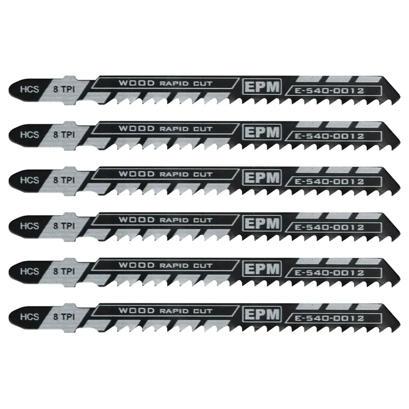 Brzeszczot Do Wyrzynarki 74mm 8TPI Drewno T111C 5 Sztuk EPM