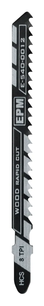 Brzeszczot Do Wyrzynarki 74mm 8TPI Drewno T111C 5 Sztuk EPM