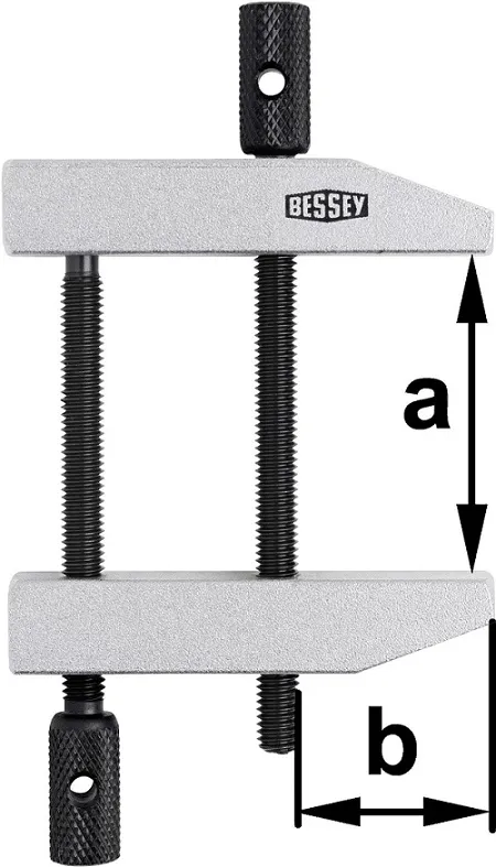 Ścisk Śrubowy Równoległy 36/19MM BESSEY