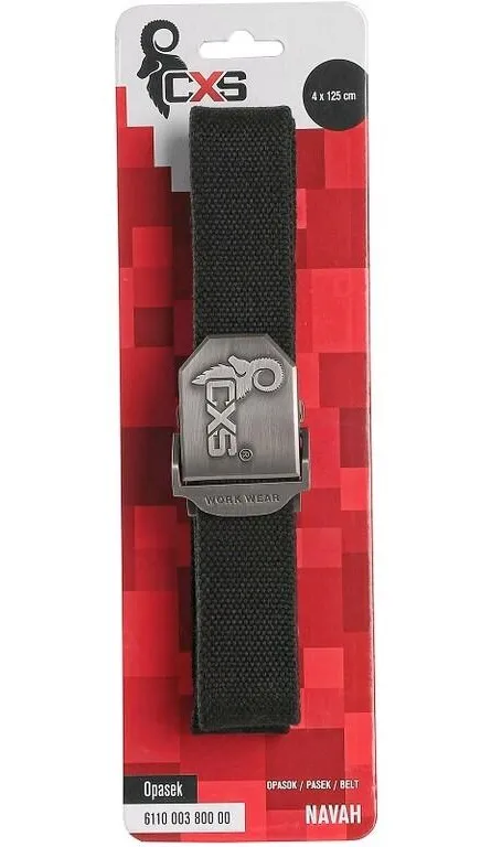 Pasek Navah CXS 4cm Rozmiar 125cm - Czarny